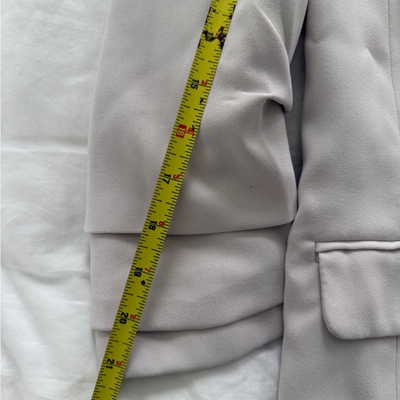 Nordstrom Rack Women’s Blazer Jacket - Light Gray - Size Small - Picture 3 of 4